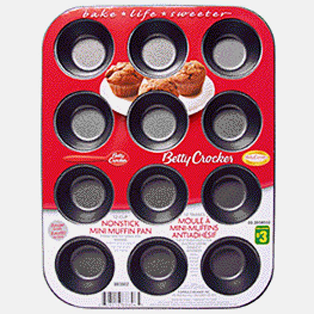 Betty Crocker Nonstick Mini Muffin Pan