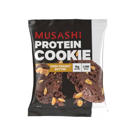 Musashi Protein Bar Cookie Choc Peanut 58g