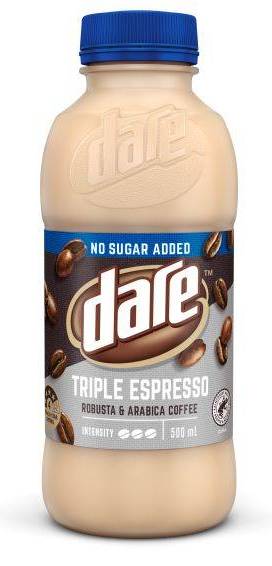 Dare No Added Sugar Triple Espresso Iced Coffee 500ml