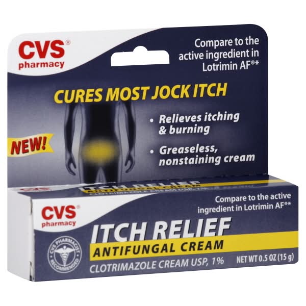 CVS Pharmacy Cures Most Jock Itch Antifungal Cream (0.5 oz)