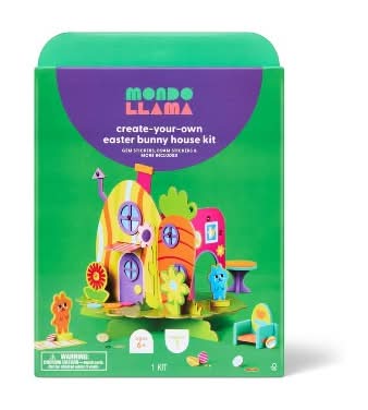 Easter Craft Mess Free Bunny Egg House Activity Kit - Mondo Llama™