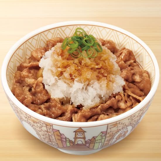 おろしポン酢牛丼 Gyudon w/ Grated Radish & Ponzu