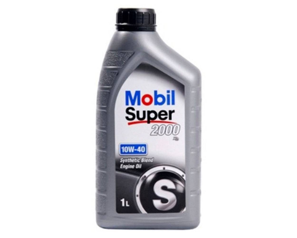 Mobil aceite 1 litro 10w40 super 2000 (1 lt)
