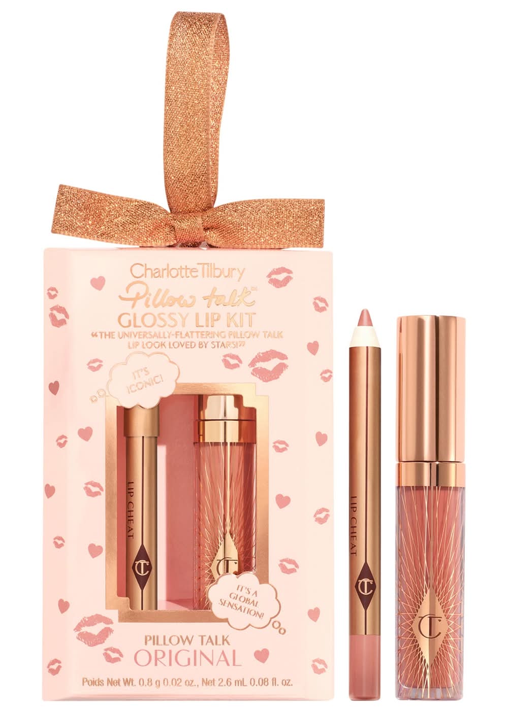Charlotte Tilbury Mini Pillow Talk Glossy Lip Duos Original
