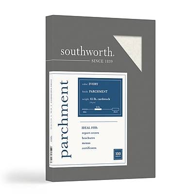 Southworth Ivory Parchment Specialty Paper