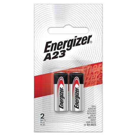 Energizer A23 Miniature Alkaline Small Batteries