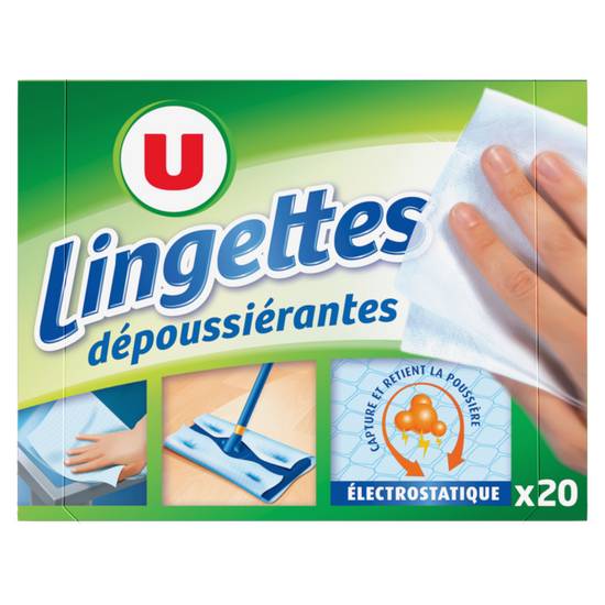 Lingettes Depoussierantes Produit U x20