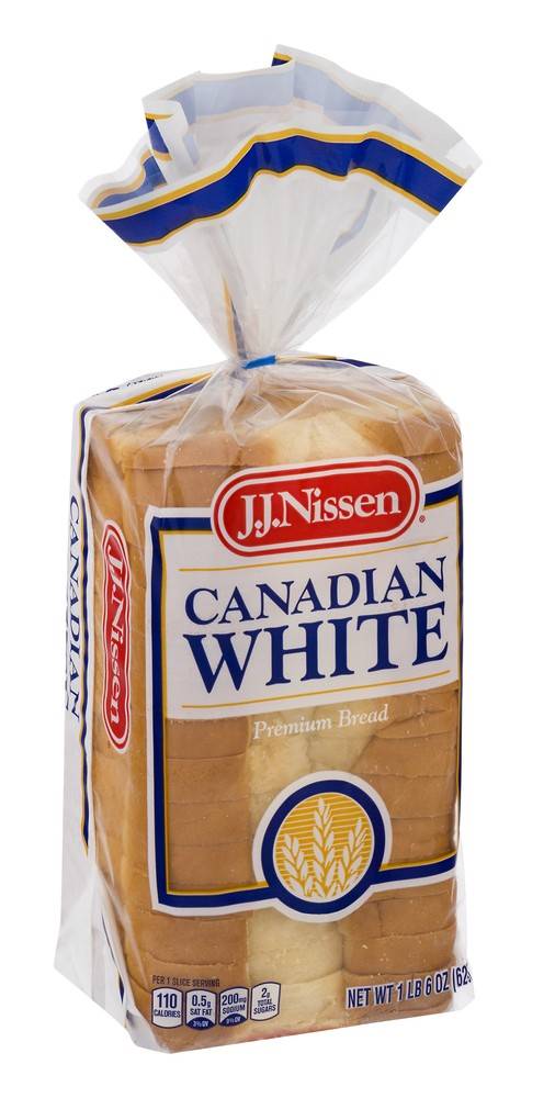 J.j. Nissen Canadian White Bread
