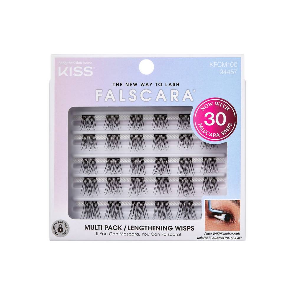 Kiss Falscara Eyelashes, Wisp Multipack 01