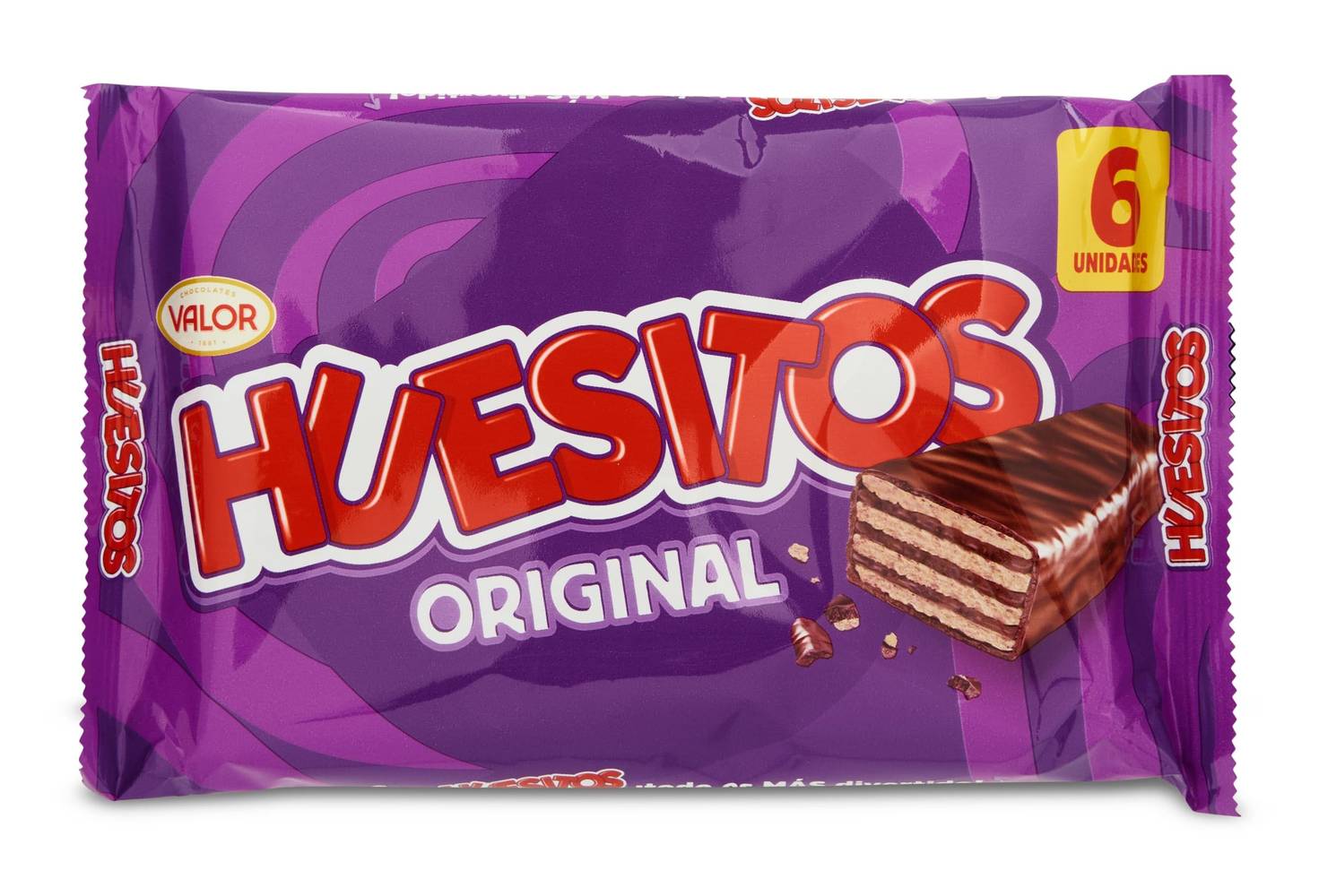 Barritas De Barquillo Recubierta De Chocolate Con Leche Huesitos Bolsa 120 G