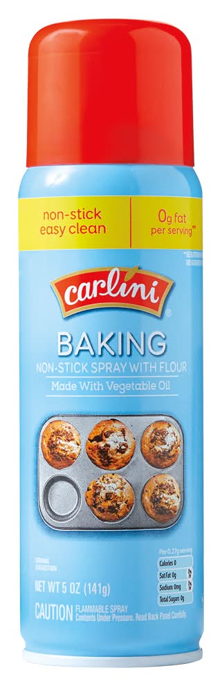 Carlini Baking Non-Stick Spray With Flour (5 oz)