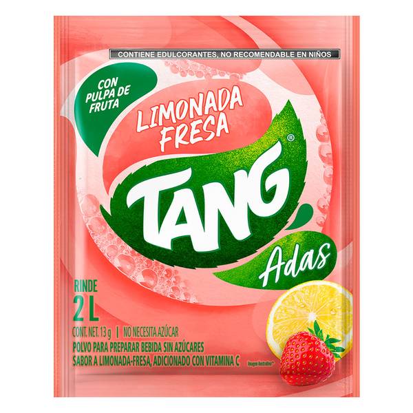 Tang · Polvo para preparar bebida, limonada - fresa (13 g)