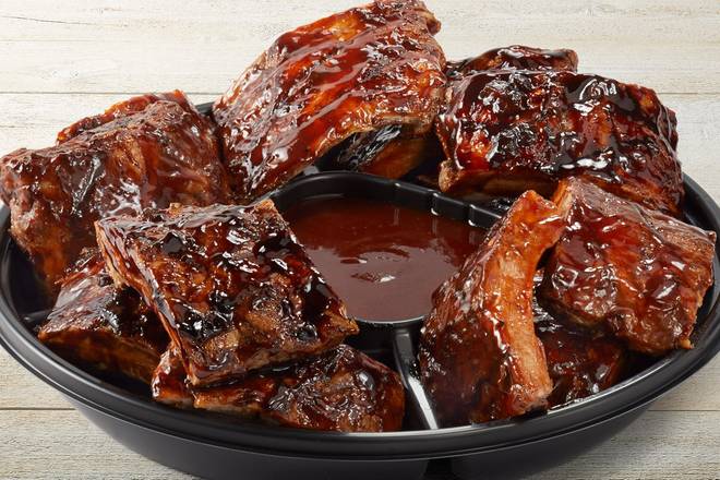 Whiskey Glaze & BBQ Ribs Platter