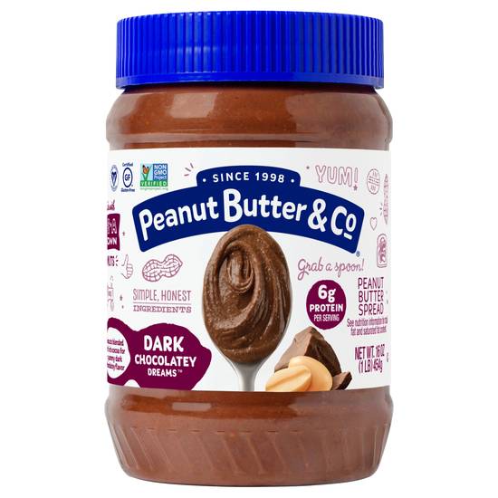 Peanut Butter & Co Dark Chocolatey Dreams Peanut Butter Spread