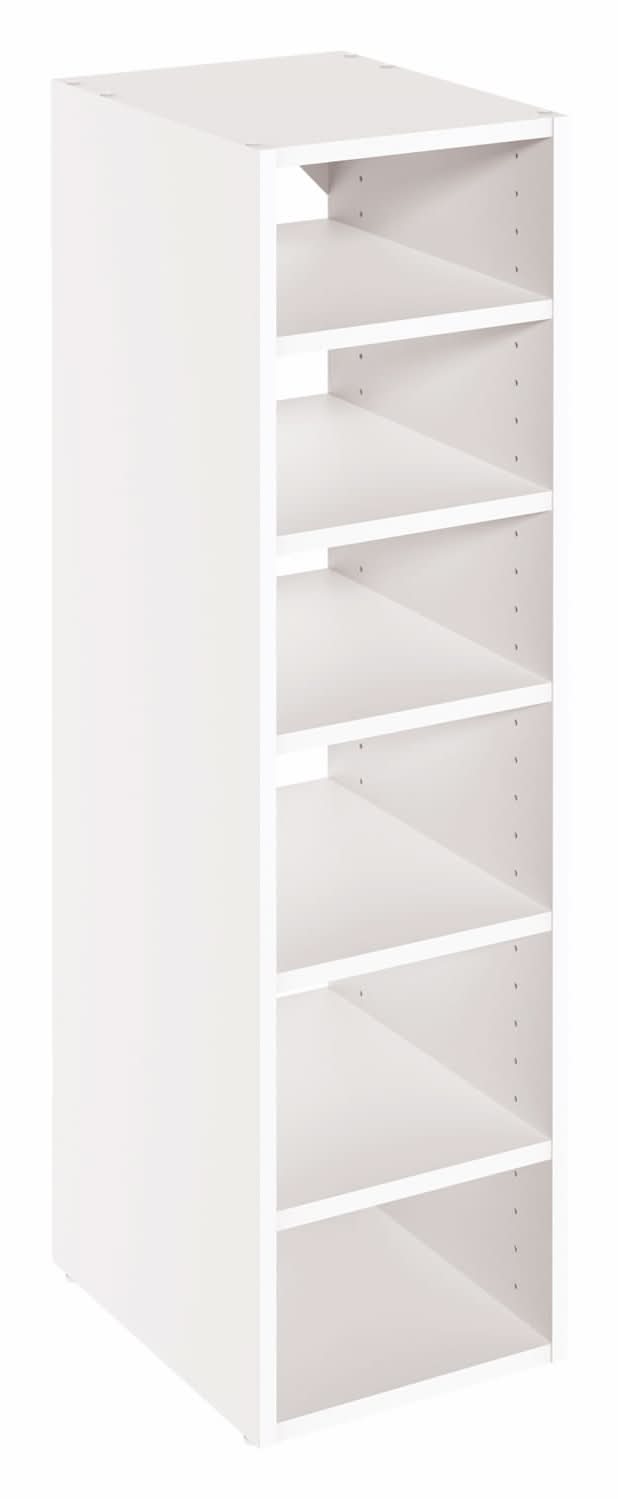 Style Selections White Composite Shoe Storage 11.75-in x 41.32-in