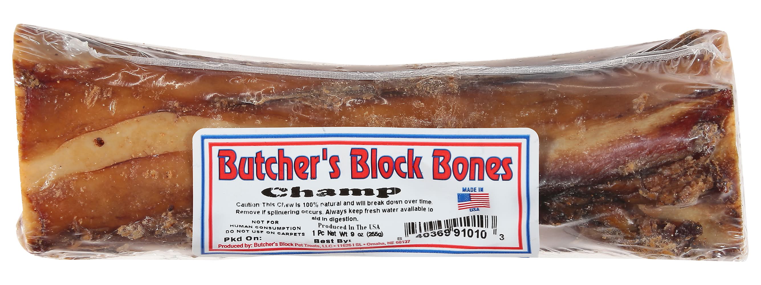 Butcher's Block Pet Treats Champ Dog Chew (9 oz)