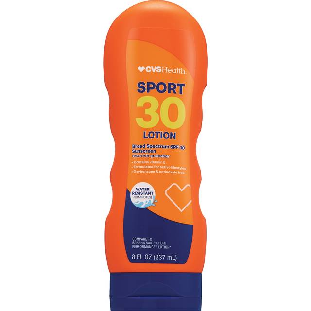 CVS Sunscreen Sport Sun Lotion Non-Greasy SPF 30