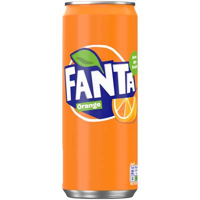 Fanta orange boîte 33 cl