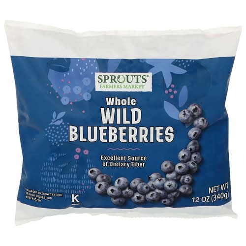 Sprouts Frozen Whole Wild Blueberries