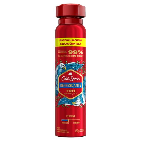 Old spice desodorante masculino em spray pegador (200 ml)