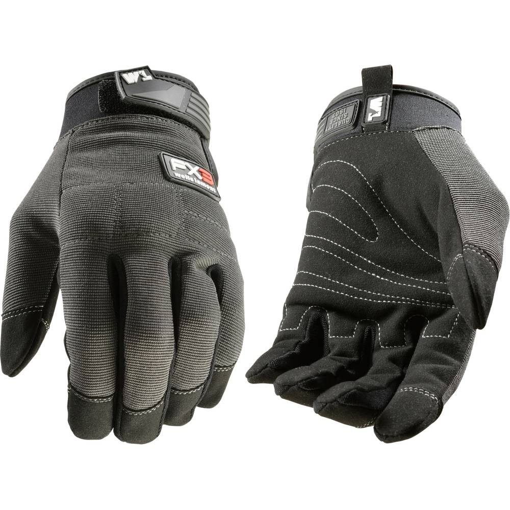 Wells Lamont Large Gray Synthetic Leather Utility Gloves, (1-Pair) | 7850L-L01