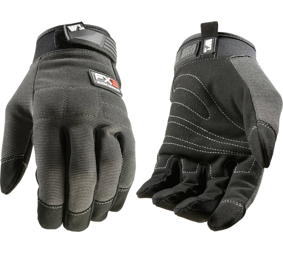Wells Lamont Large Gray Synthetic leather Utility Gloves 1 -Pairs | 7850L-L01