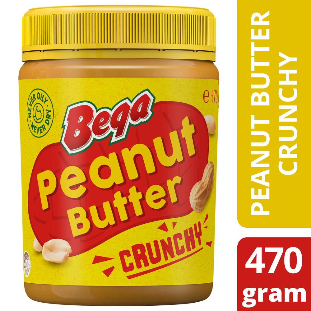 Bega Crunchy Peanut Butter (470g)