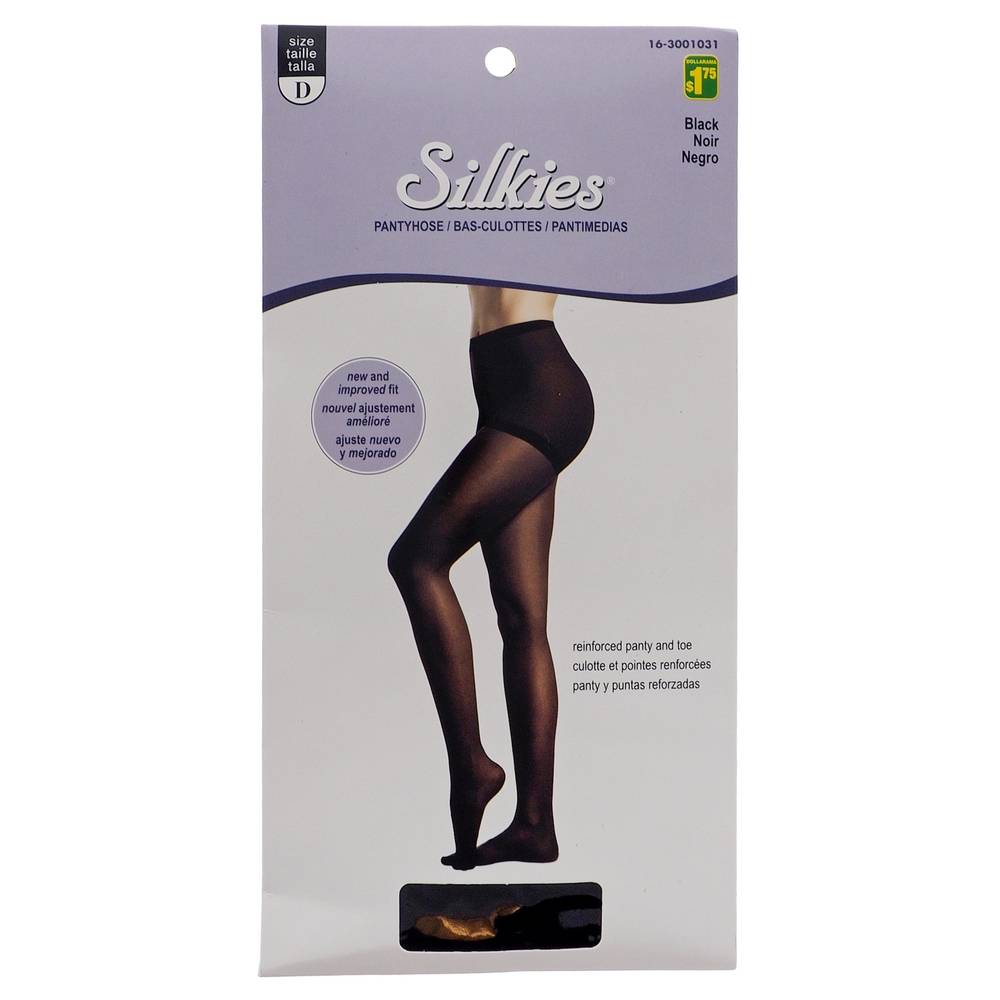 Panty Hose - Black Size D