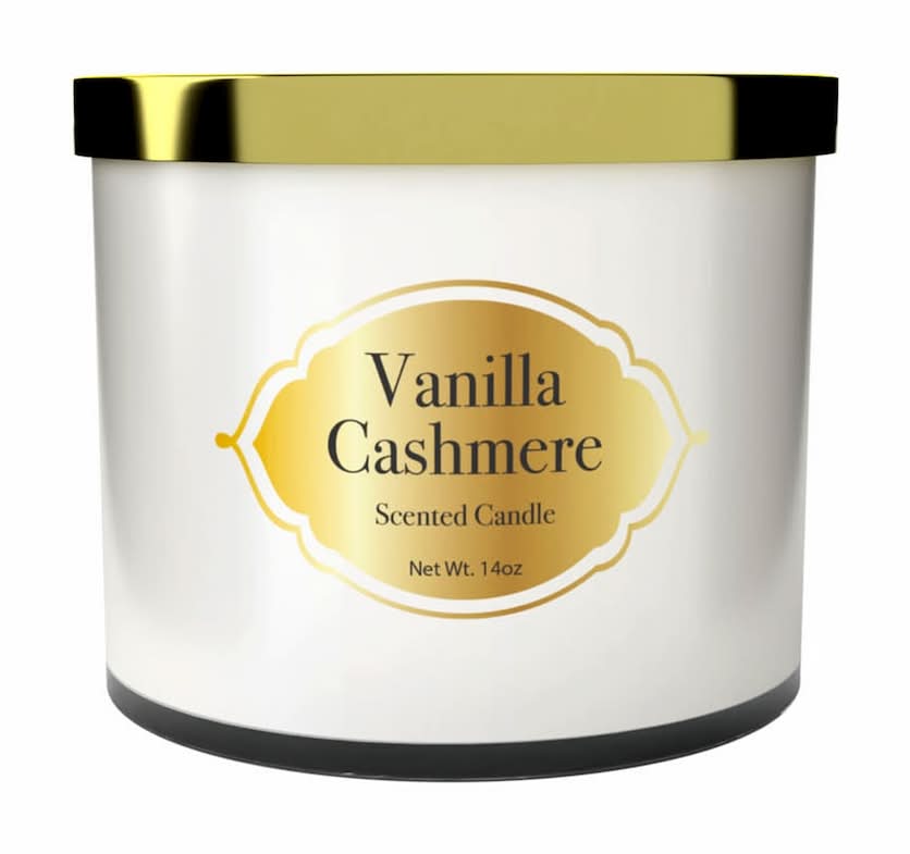 Vel-Mex Scented Candle, Vanilla Cashmere (14 oz)