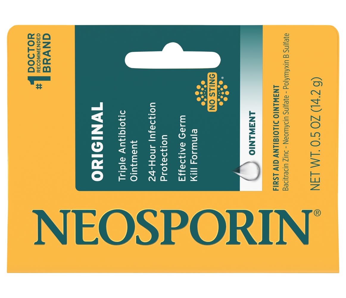 Neosporin Original Triple Antibiotic Ointment (0.5 oz)