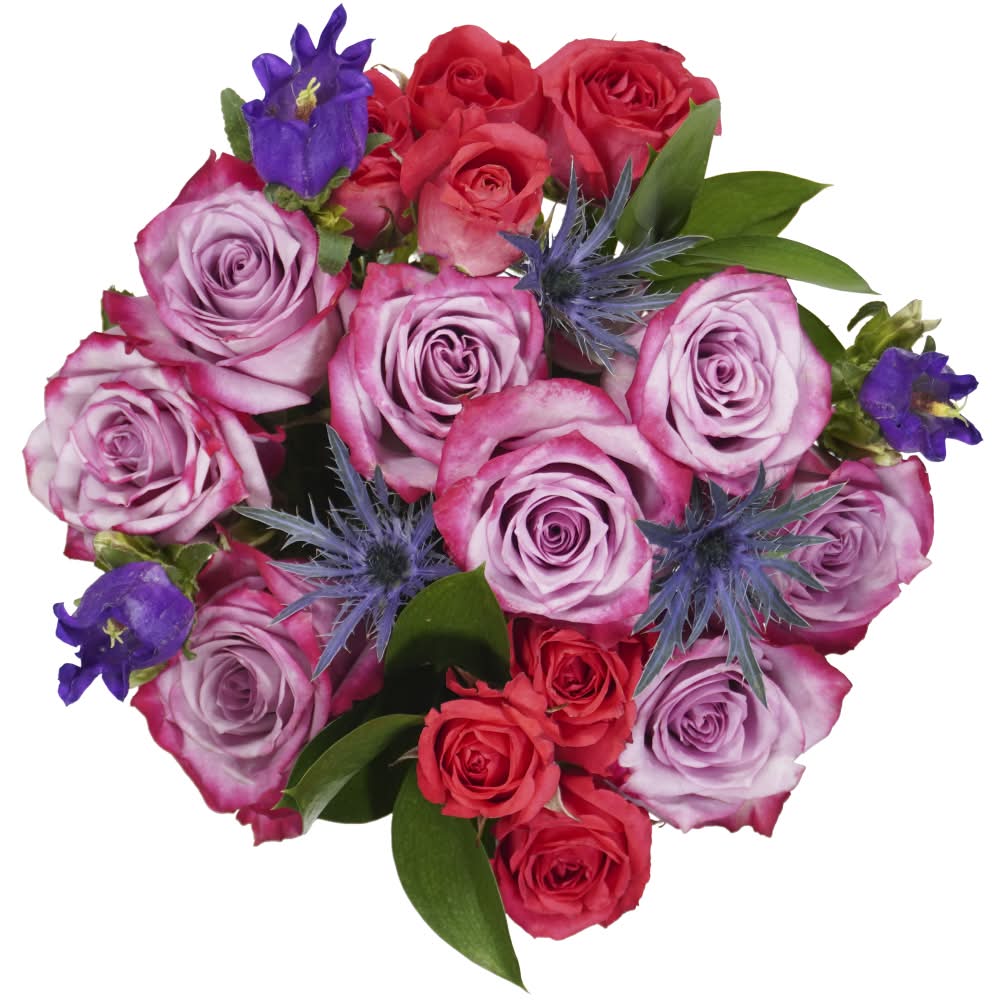 Bloom Haus Classic Bouquet With Lavender Roses (15 ct)