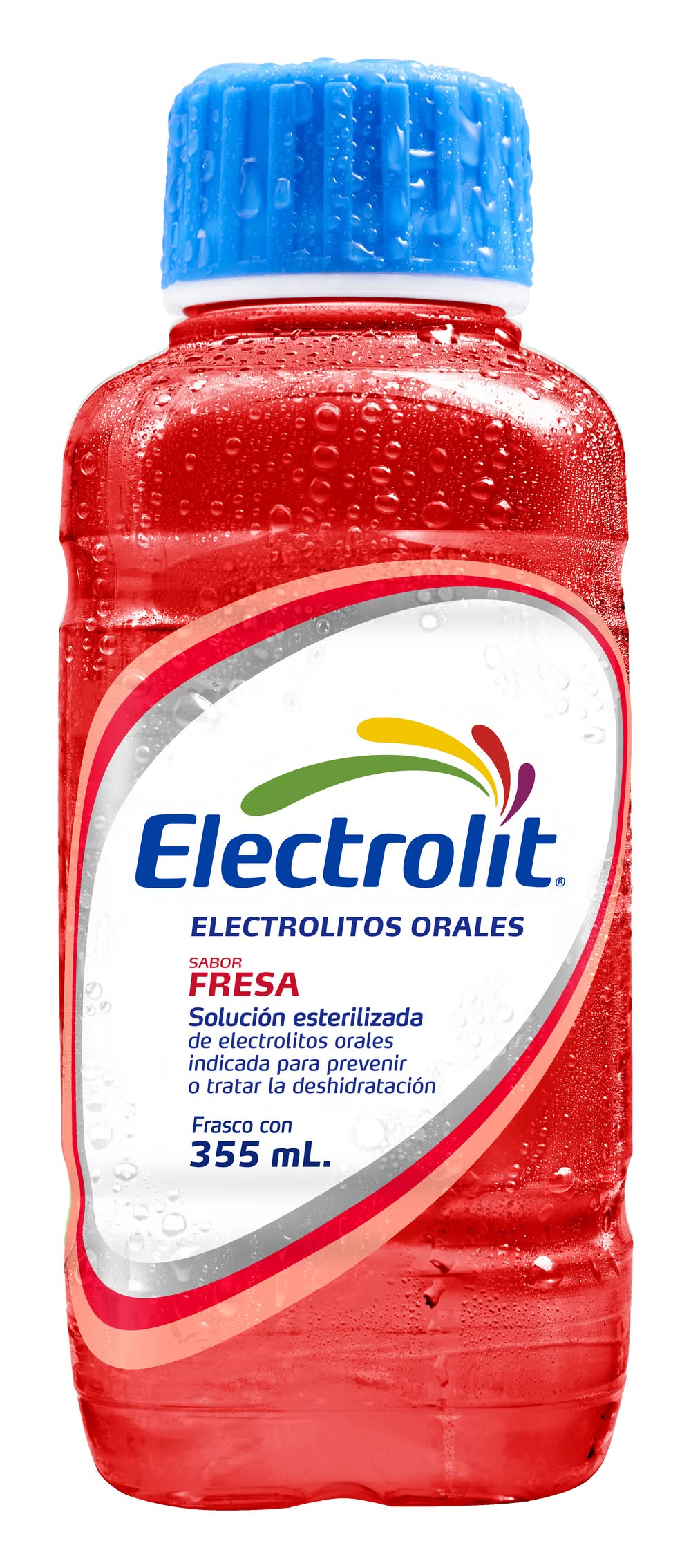 Electrolit · Suero rehidratante, fresa (355 ml)