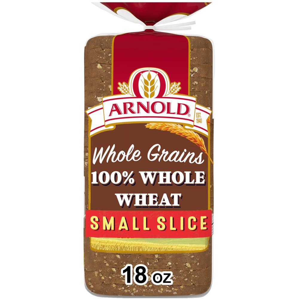 Arnold Small Slice Whole Wheat Bread (1.12 lbs)