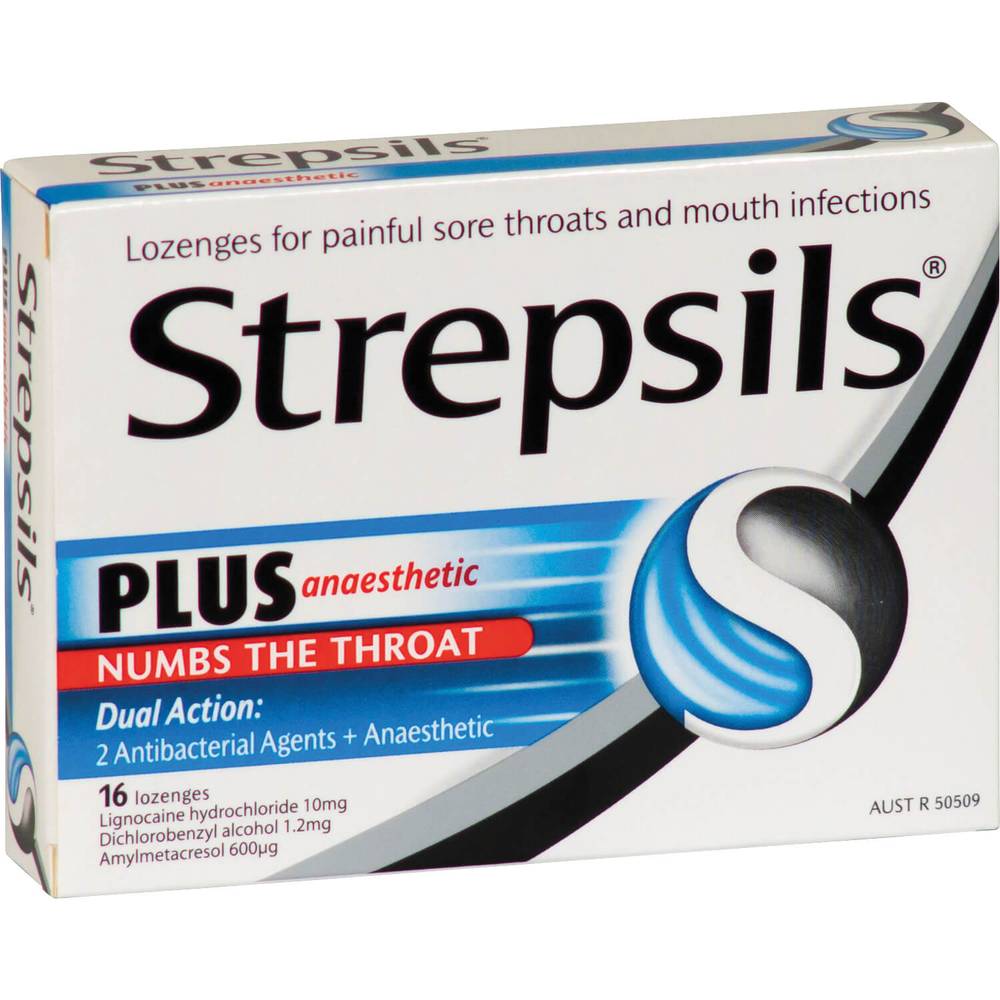 STREPSILS Anaesthetic Plus 16pk