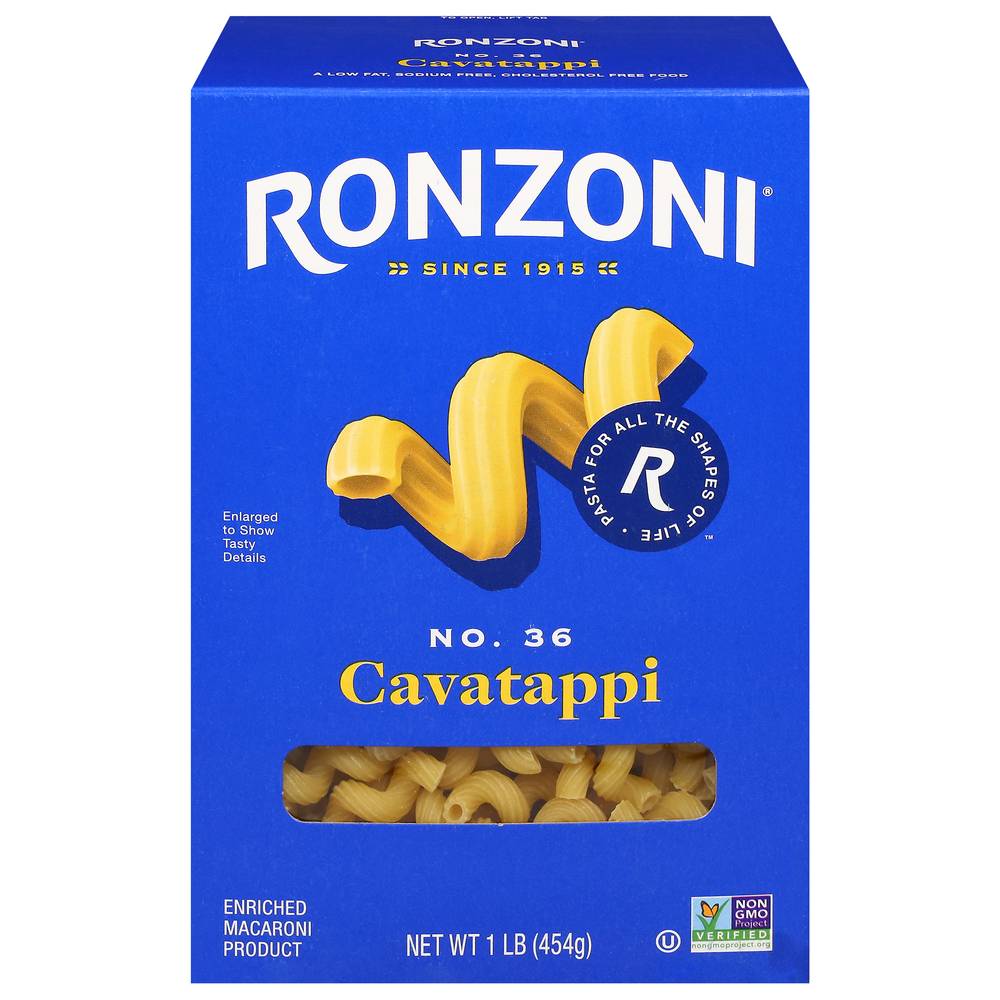 Ronzoni Cavatappi Pasta No. 36 (1 lbs)