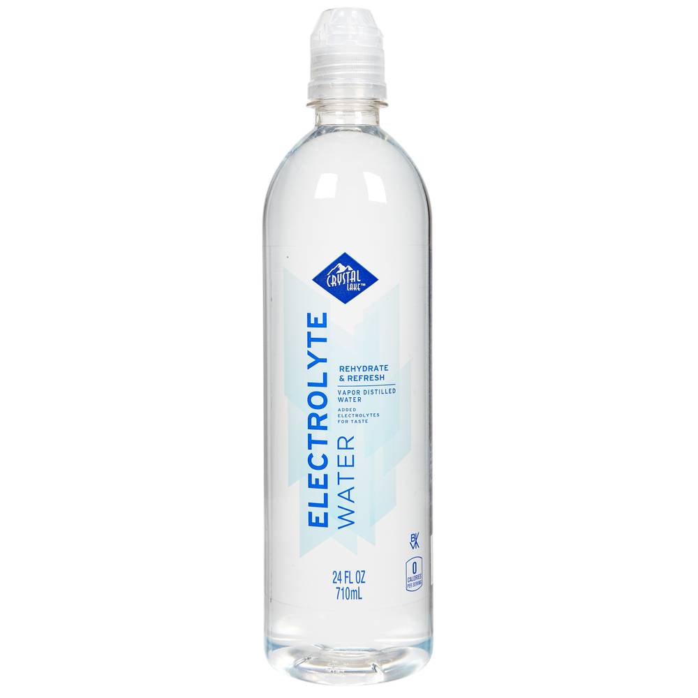 Crystal Lake Electrolyte Water (24 oz)