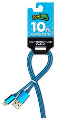 Cordzilla C94 Lightning To Usb a Cable (2.18 lbs)