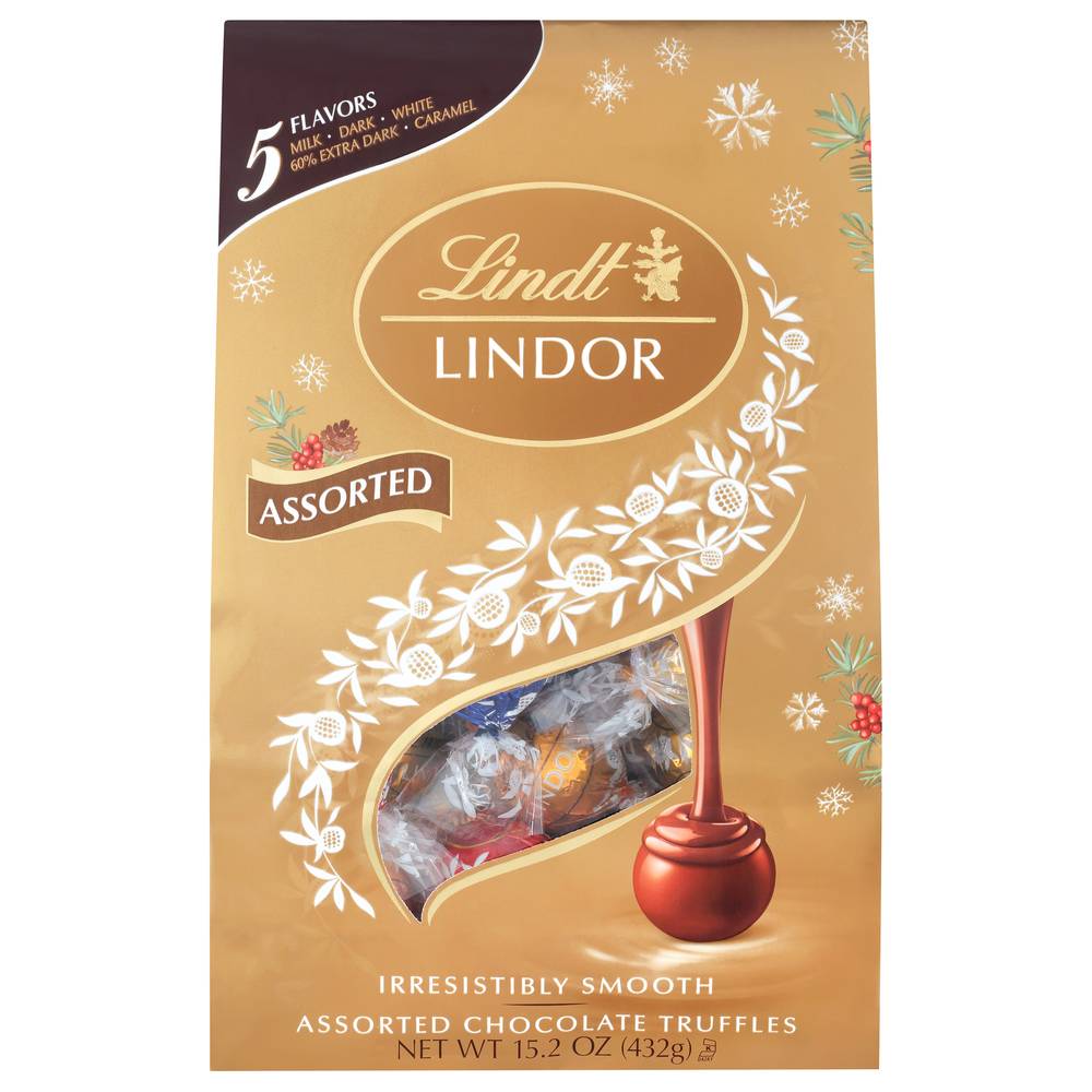 Lindt Lindor Assorted Chocolate Truffles (15.2 oz)