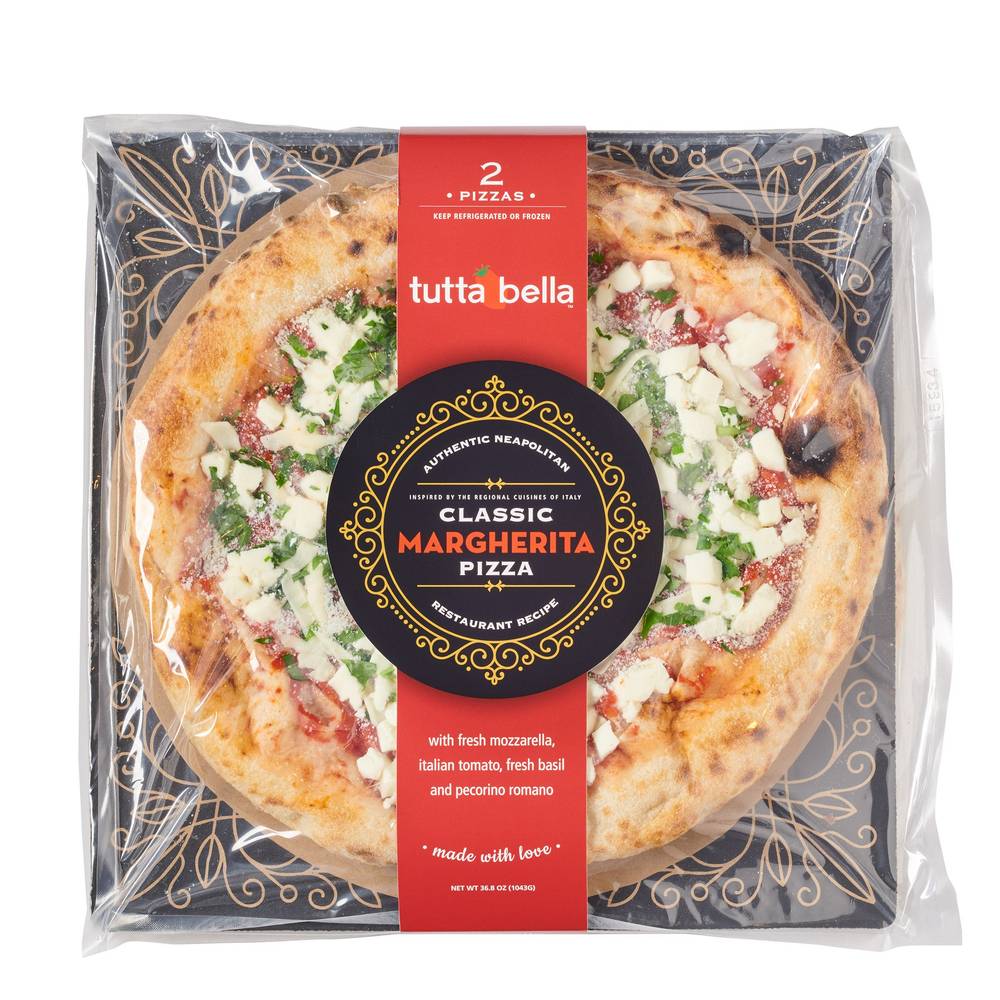 Tutta Bella Classic Margherita Pizza (2 ct)