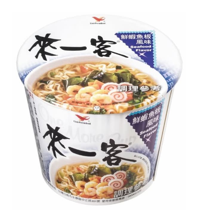 統一來一客 杯麵 - 鮮蝦魚板風味 (63 g)