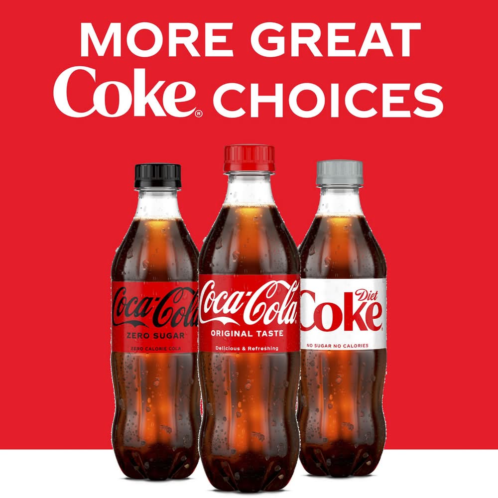 Coca-Cola Original Taste Soda, Original (6 x 16.9 fl oz)