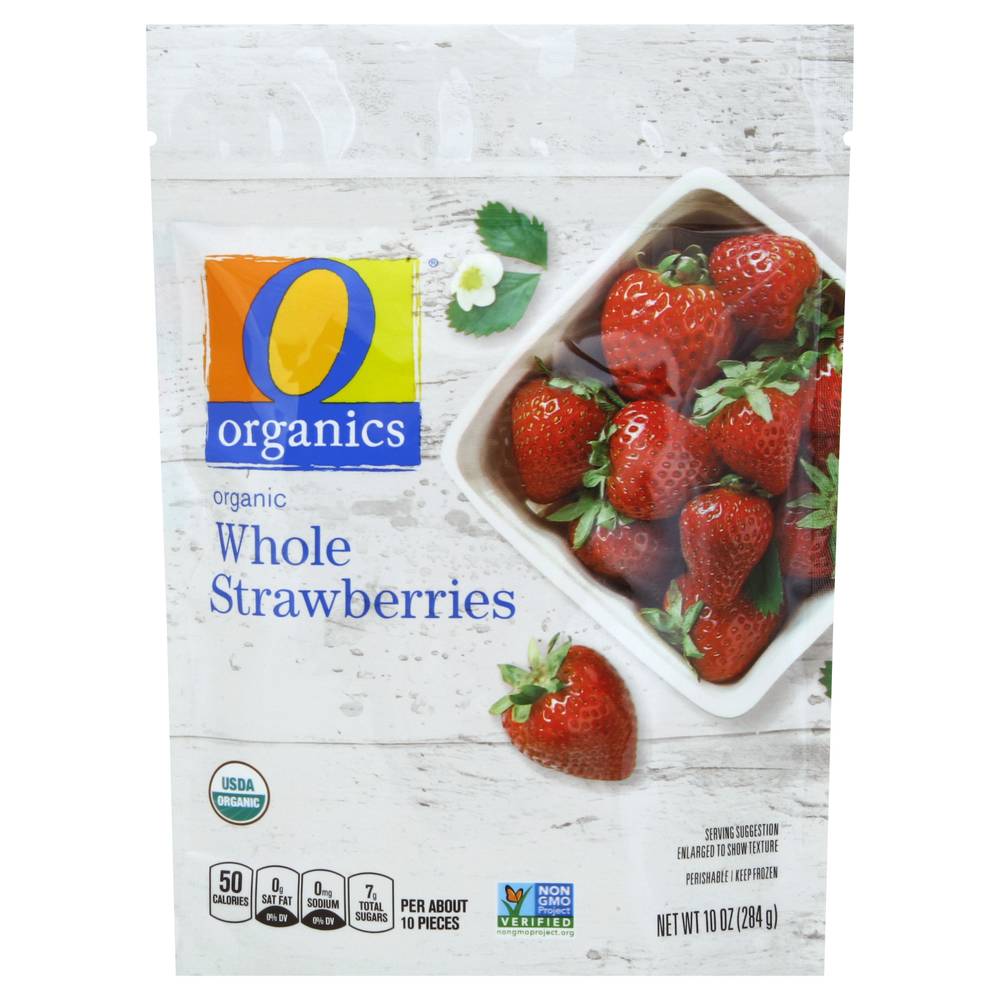 O Organics Whole Strawberries (10 oz)