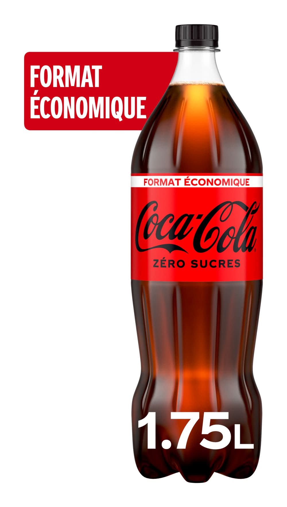 Coca-Cola - Soda au cola sans sucre (1,75L)
