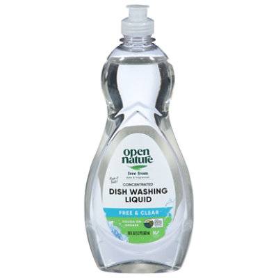Open Nature Dish Washing Liquid Free and Clear