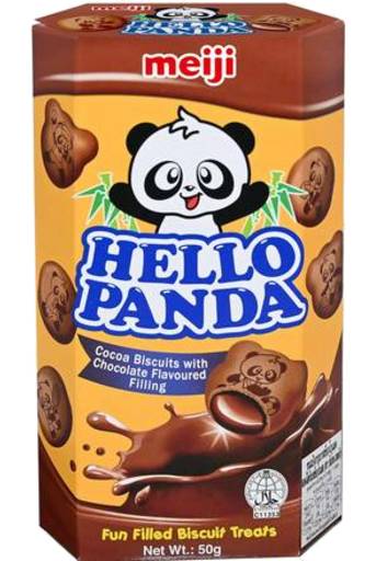 Hello Panda Dark Chocolate Biscuits (50g)