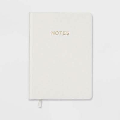 Threshold College Ruled Journal Cream Linen 240 Sheet