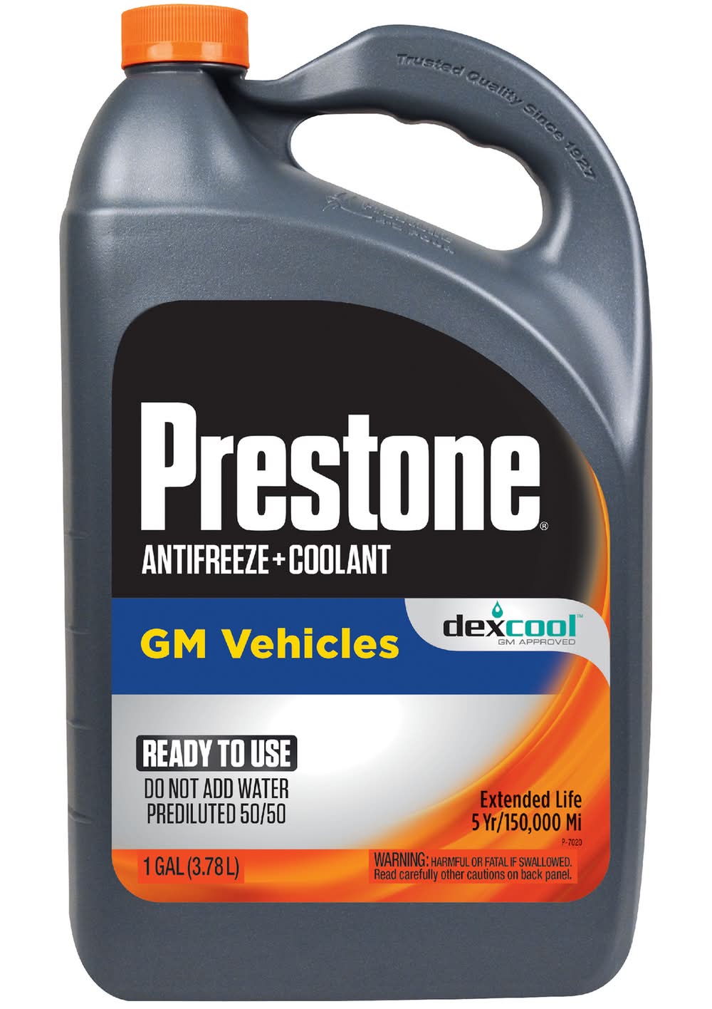 Prestone Dex-Cool Concentrated 50/50 Antifreeze/Coolant 1 Gal