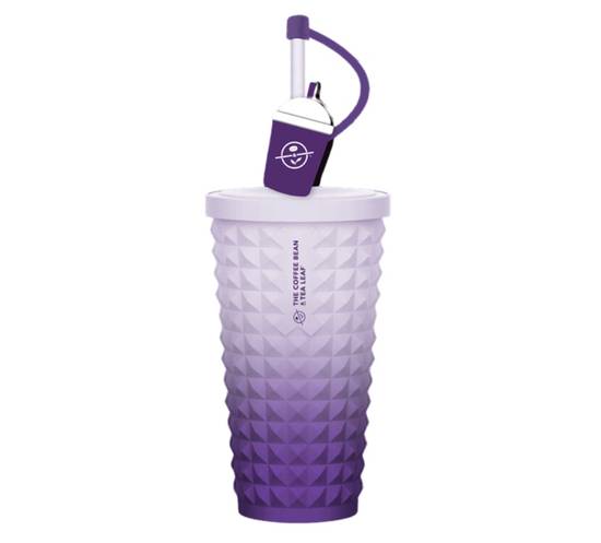 Merchandise|Stainless Steel Tumbler - 19oz w/ Silicone Topper Purple