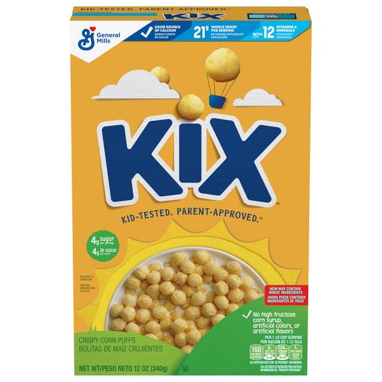 Kix Crispy Corn Puffs Cereal