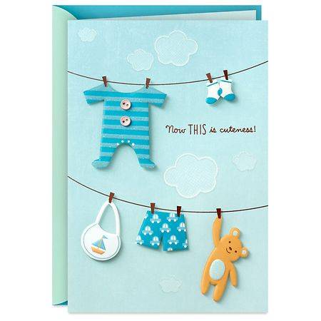 Hallmark New Baby Congratulations Card